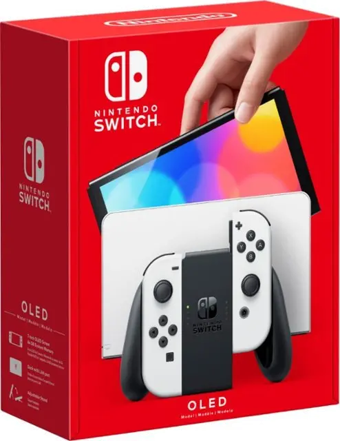 Nintendo Switch OLED Model with White Joy-Con | RC Willey