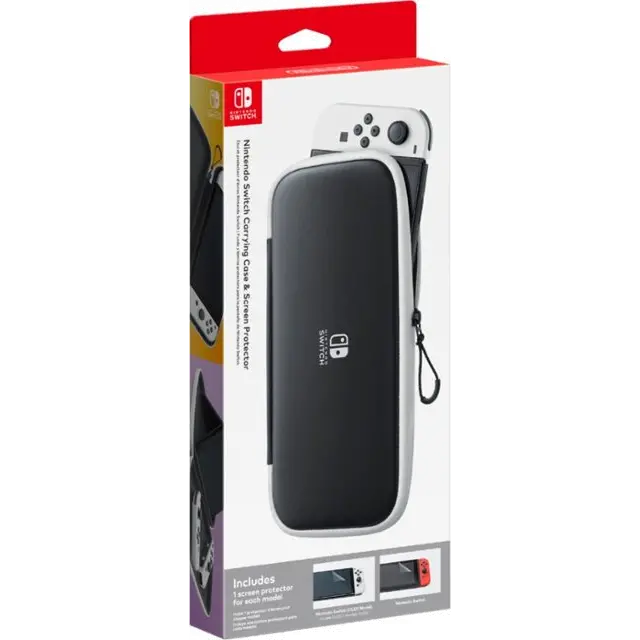 SWI HEGAP3SAA Nintendo Switch OLED Model Carrying Case and Screen Protector-1
