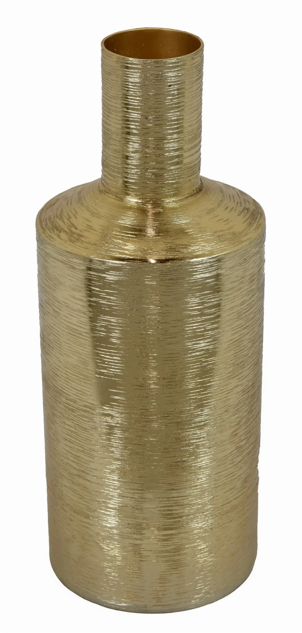 Small Soft Gold Metal Vase-1