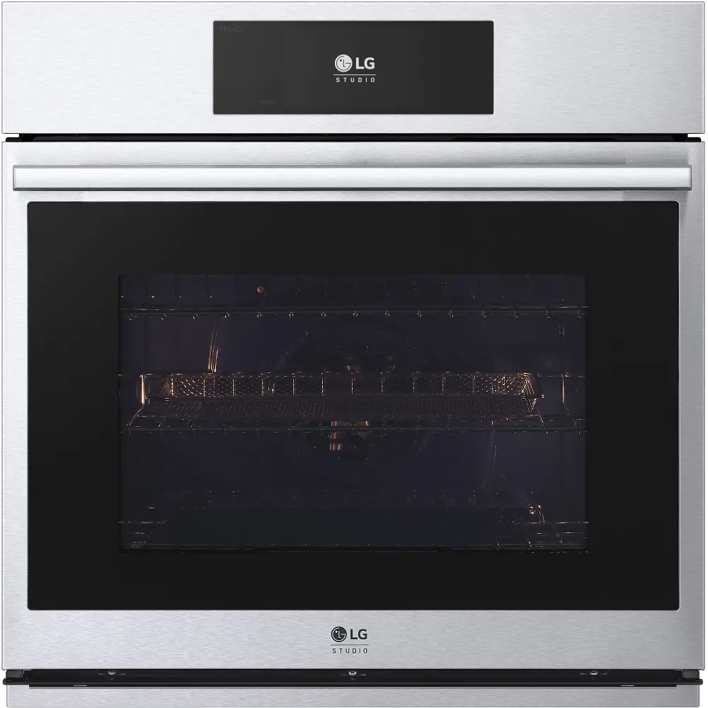 WSES4728F LG Studio 4.7 cu ft Single Wall Oven - Stainless Steel 30 Inch-1