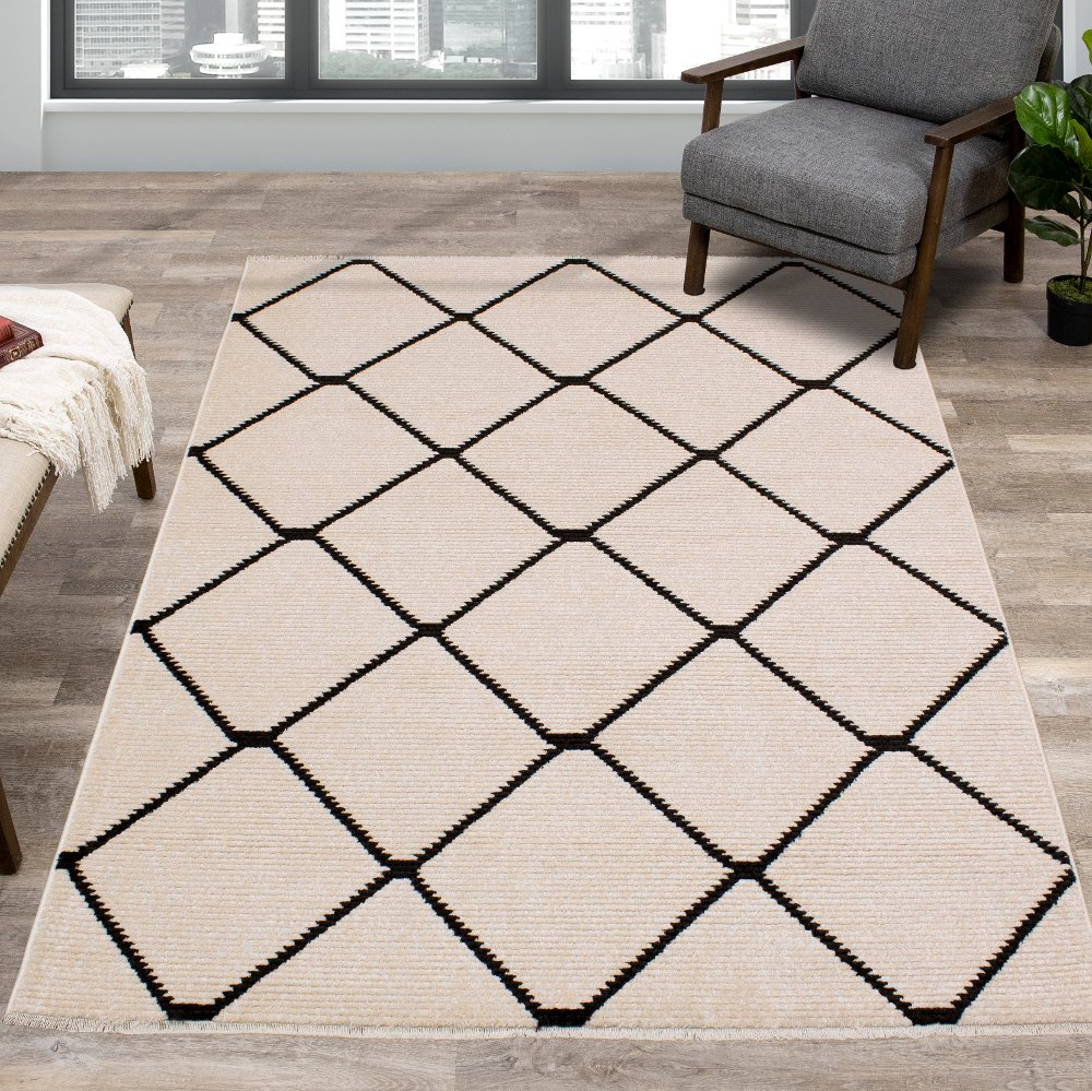 112470319 Calabar 5 x 8 Southwestern Neutral Area Rug sku 112470319