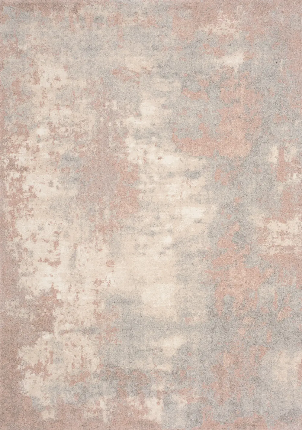 Nordic 5 x 8 Distressed Pink Area Rug-1