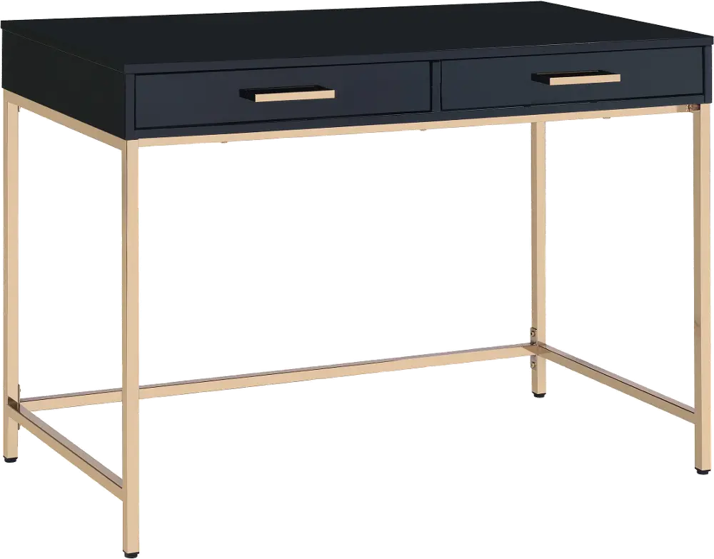 Alios Black and Gold Desk-1