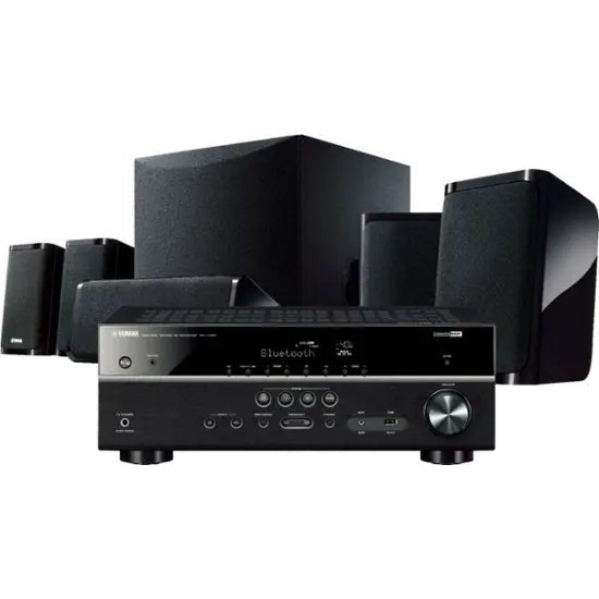 Yamaha - 5.1-Channel 4K Home Theater Speaker System with Powered ...