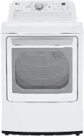 DLG7151W LG Rear Control Gas Dryer - White