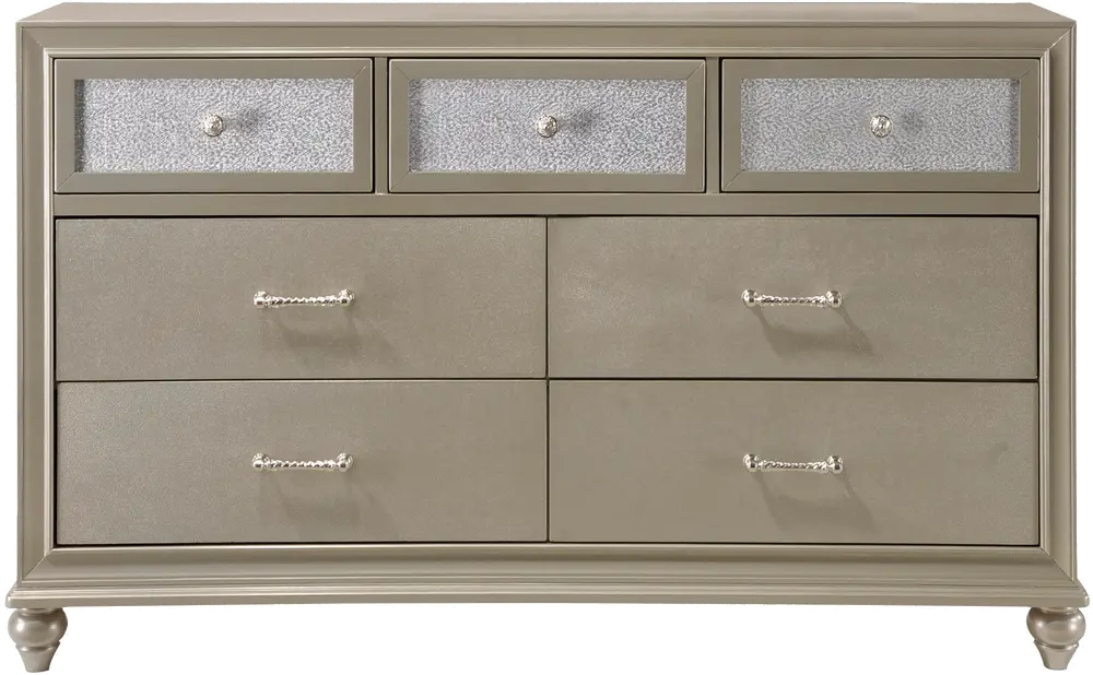 Lila Champagne and Silver Dresser-1