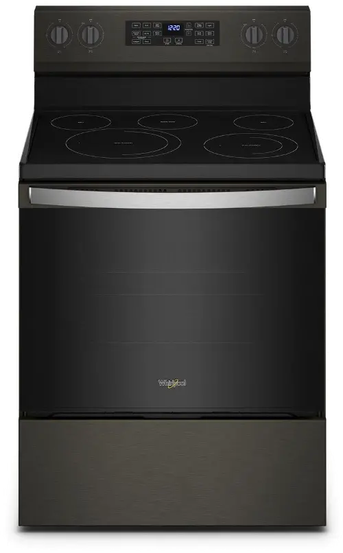 Whirlpool 5.3 Cu. ft. Stainless Steel Electric Range with Keep