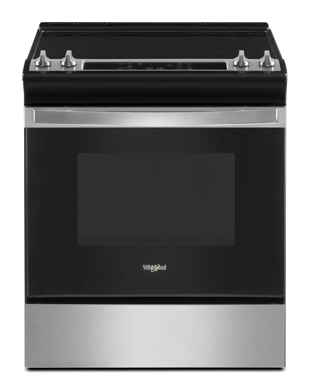 WEE515S0LS Whirlpool 4.8 cu ft Electric Range - Stainless Steel-1