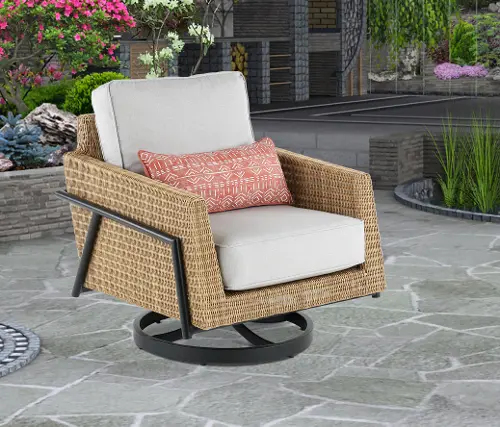 Jovi Swivel Patio Lounge Chair