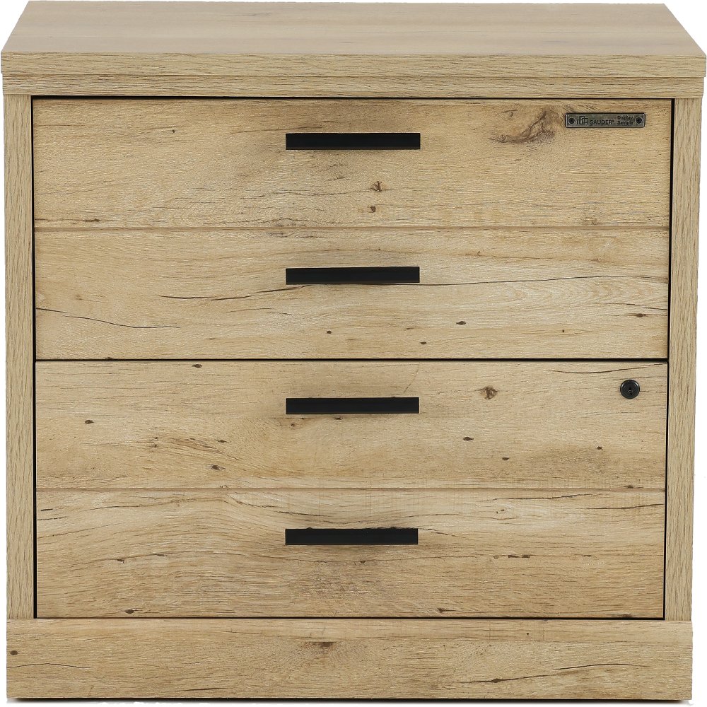 Aspen Post Prime Oak Lateral File Cabinet