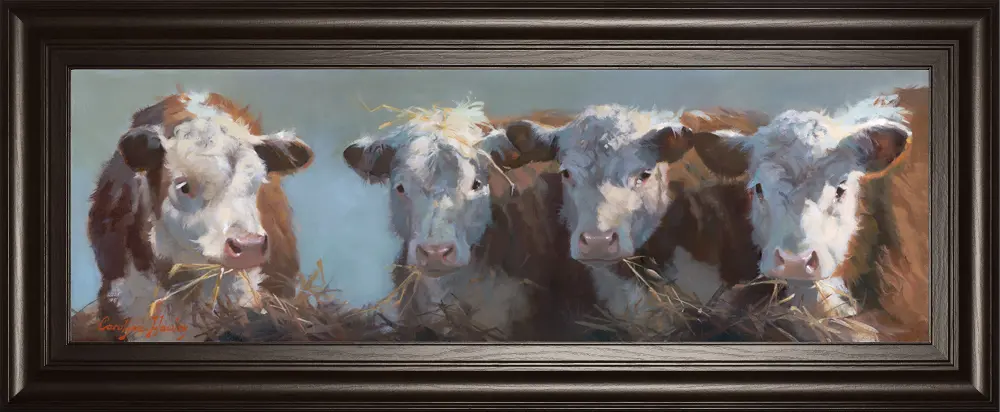 Bull & Babe By Carolyn Hawl Wall Art-1