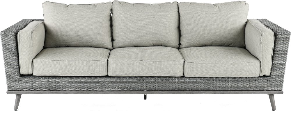 Drew & Jonathan Home Evans Gray Patio Sofa