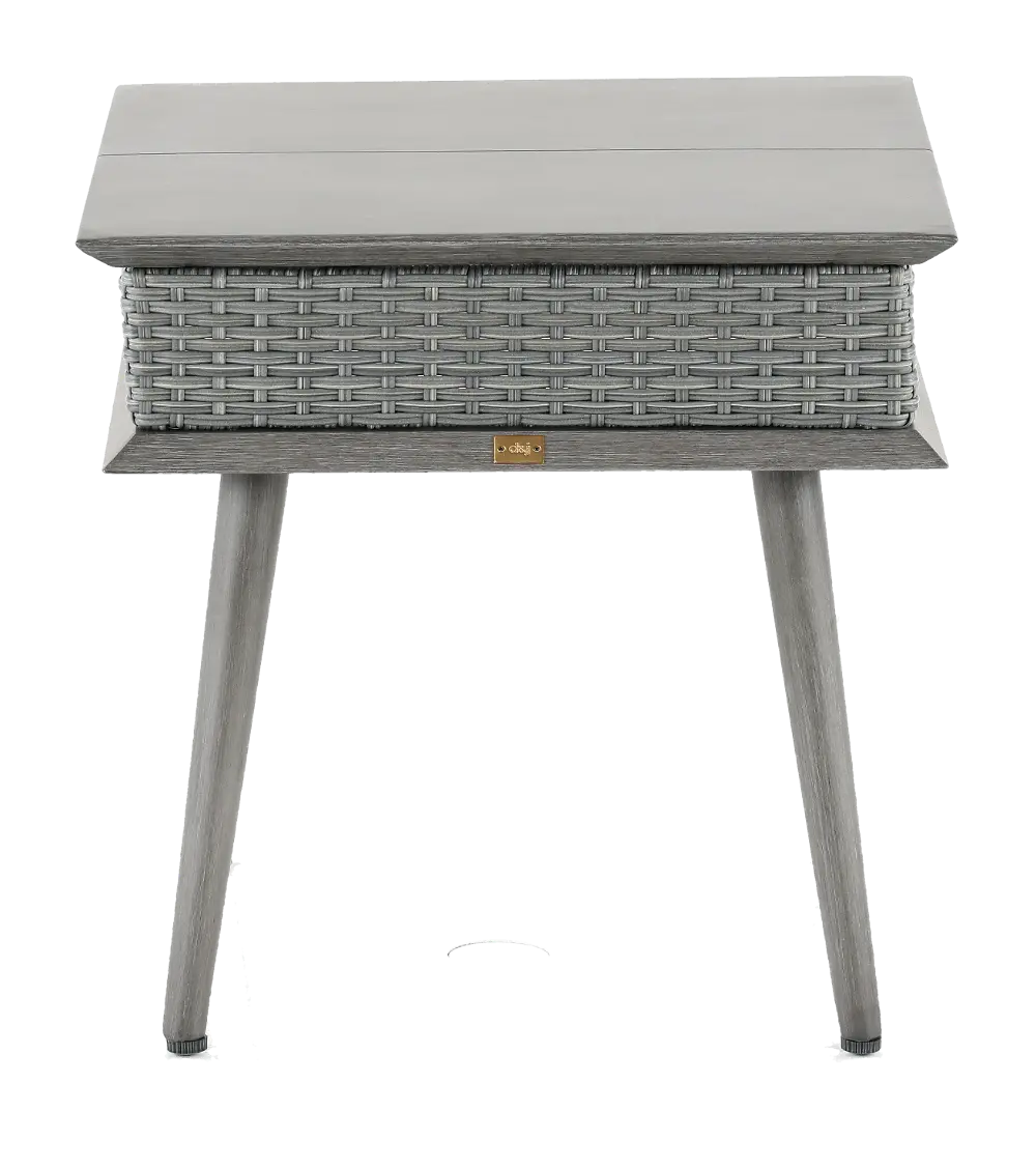 FG-EVNST-AL Drew & Jonathan Home Evans Gray Patio Side Table-1