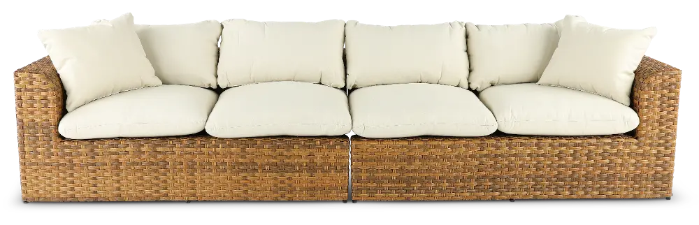 FG-SKV4PCSCT Drew & Jonathan Home Skyview Set of 2 Wicker Patio Sectional-1