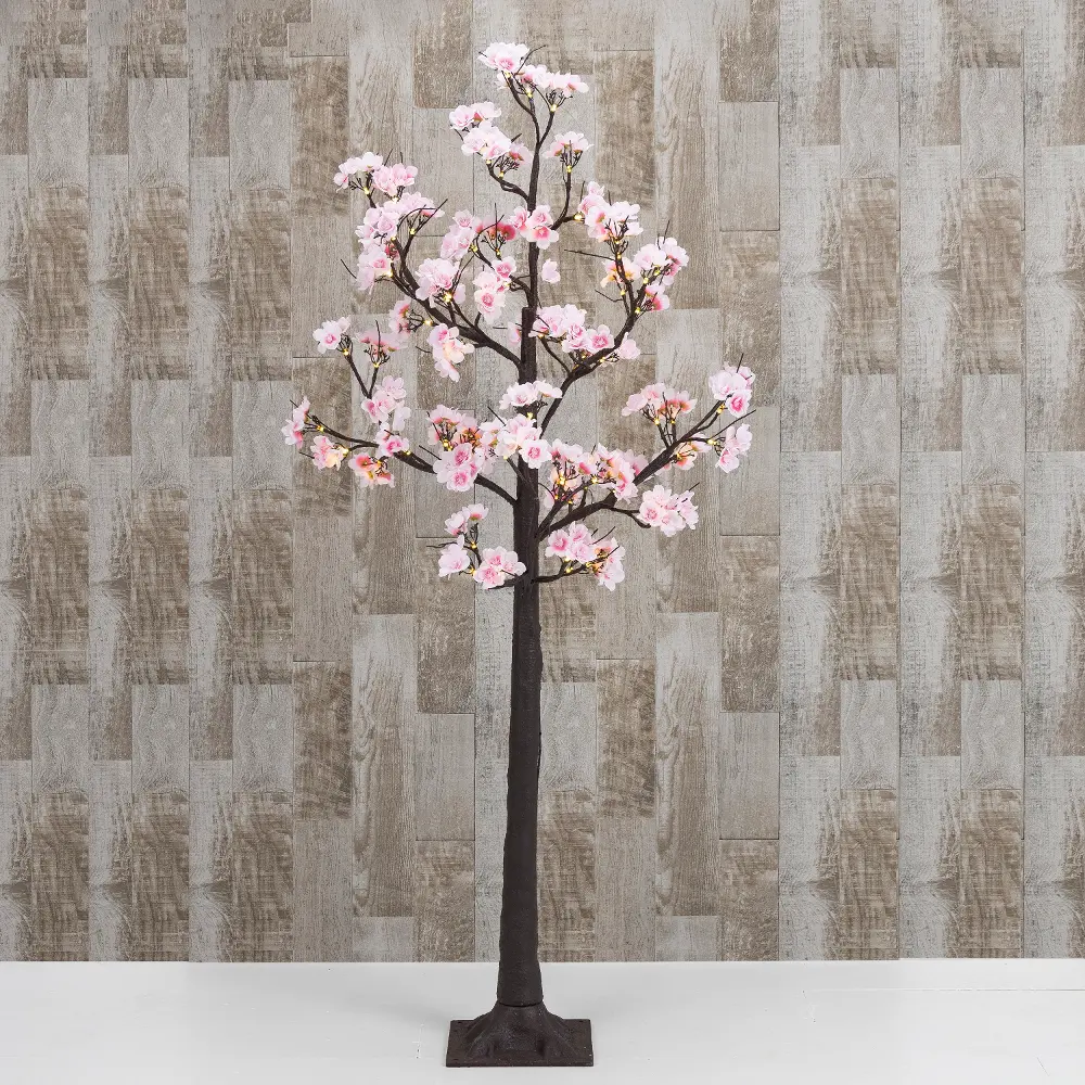 Electric Pink Peach Blossom Tree-1
