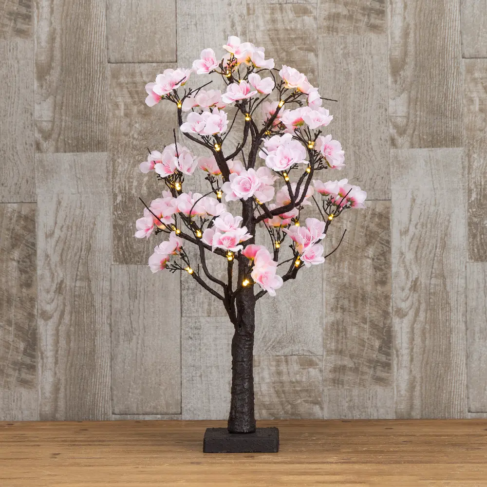 Light Pink Peach Blossom Tree-1
