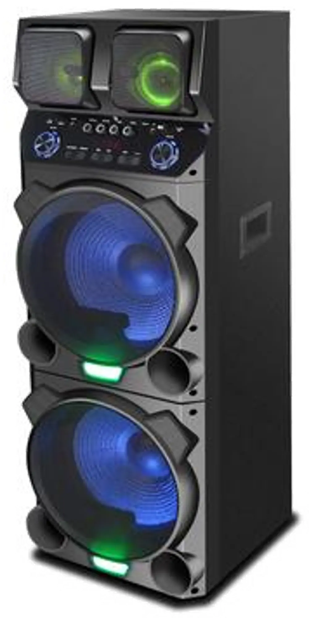 IQ-6615DJBT Supersonic 2 x 15” Bluetooth Speaker with True Wireless Technology-1
