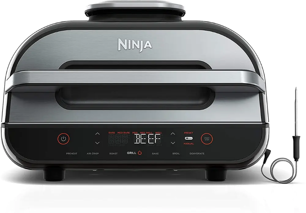 FG551 Ninja Foodi Indoor Grill with Thermometer-1