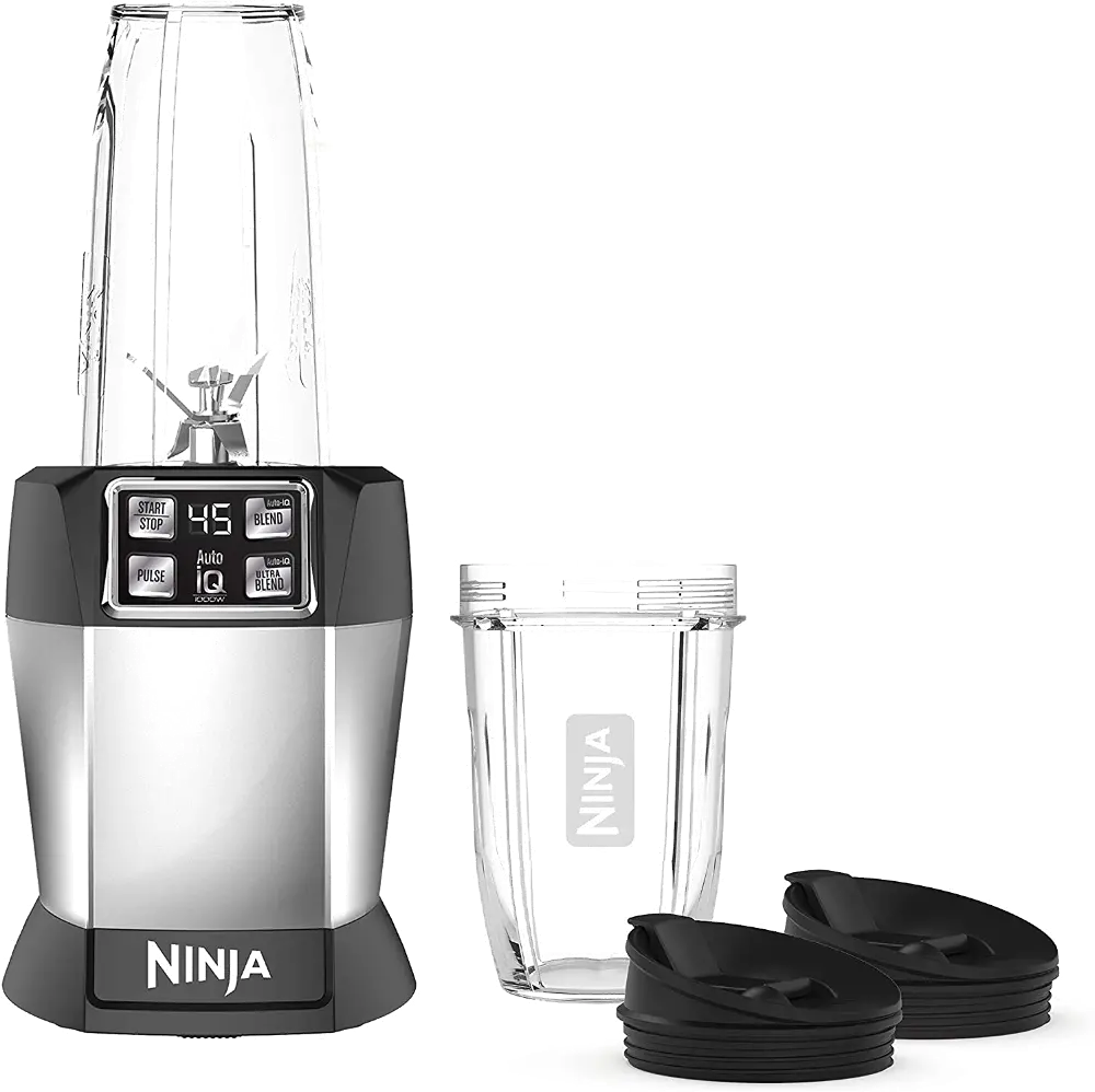 BL480 Nutri Ninja Auto-iQ Drink Blender - Stainless Steel-1