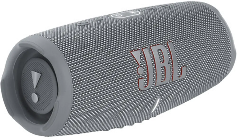 JBLCHARGE5GRYAM JBL Charge 5 Portable Bluetooth Speaker - Gray-1
