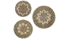 Seagrass 29 Inch Round Wall Art - Large