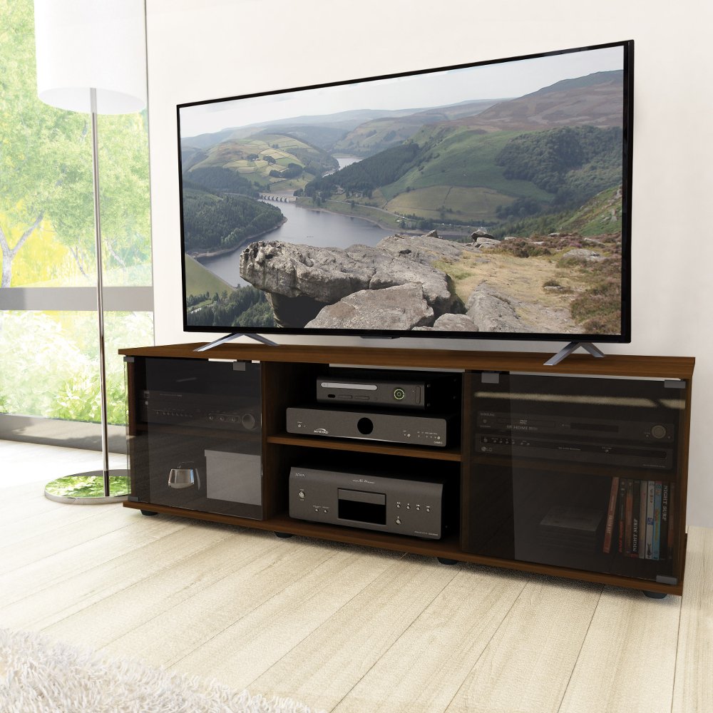 Fiji Contemporary 60 Maple Wooden TV Stand