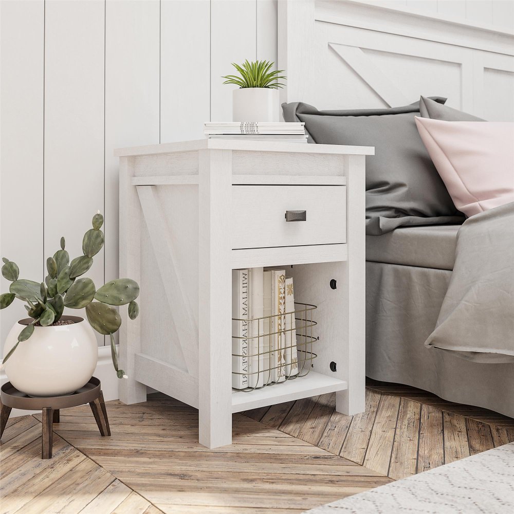 Farmington Ivory Oak Nightstand