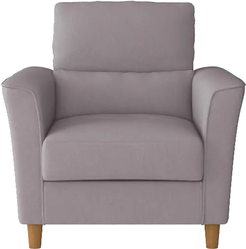 Grey upholstered accent chair hot sale