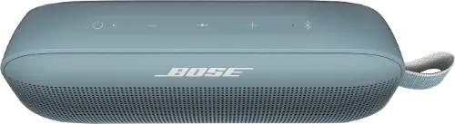 Bose SoundLink Flex Bluetooth Speaker, Portable Speaker with Microphone,  Wireless Waterproof Speaker for Travel, Outdoor and Pool Use, Stone Blue