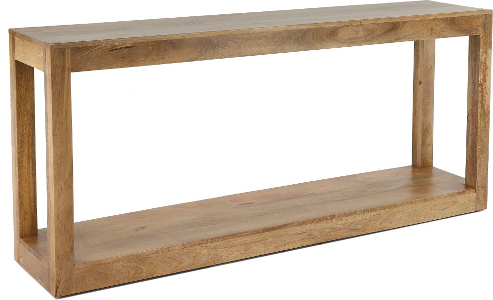 Maya Brindled Ash Console Table