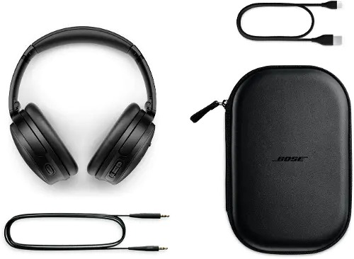 Bose QuietComfort 45 Wireless Over-the-Ear Headphones - Black | RC