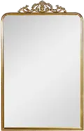 Antique Gold Glass Wall Mirror