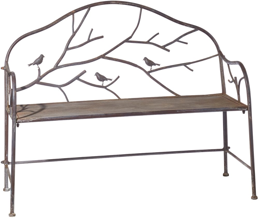 46" Birds on Branch Bench