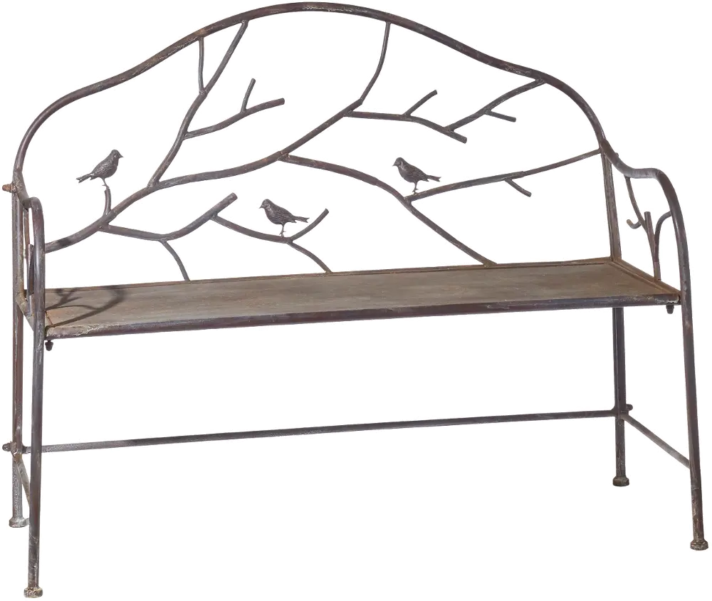 46  Birds on Branch Bench-1