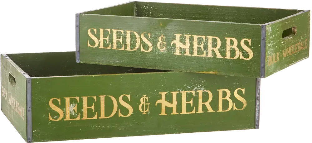 15.75  Seeds and Herb Small Crate-1