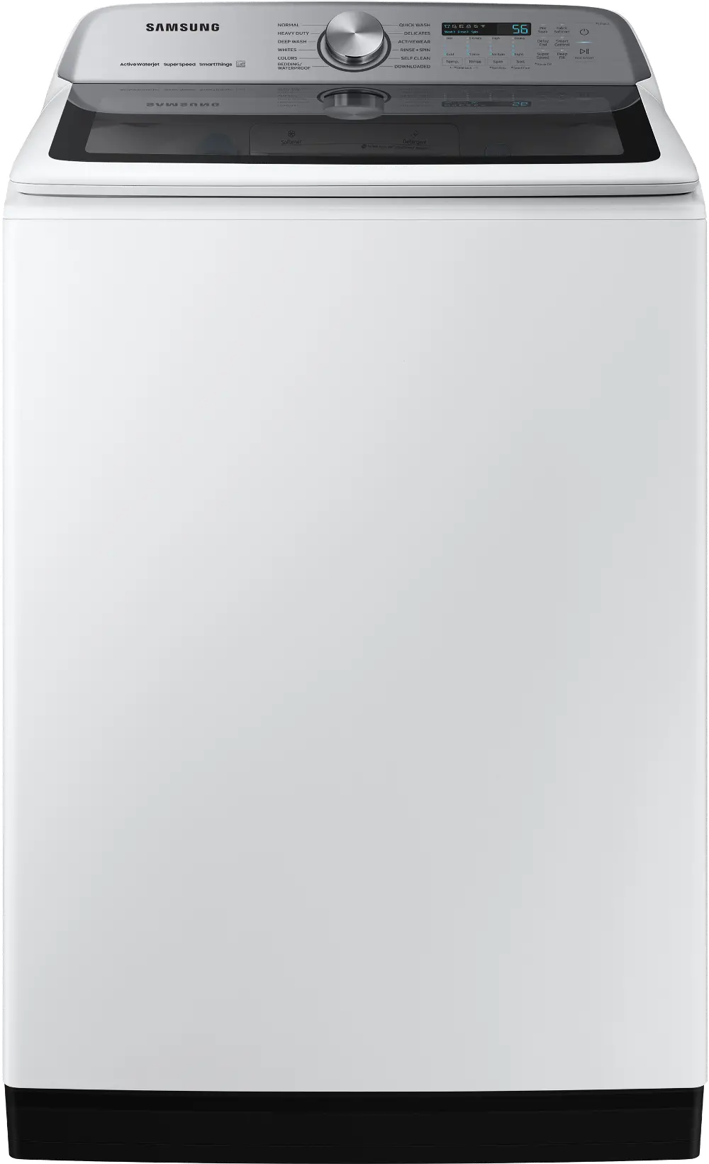 WA52A5500AW Samsung Large Capacity Top Load Washer 5.2 cu. ft. - White 52A5500-1