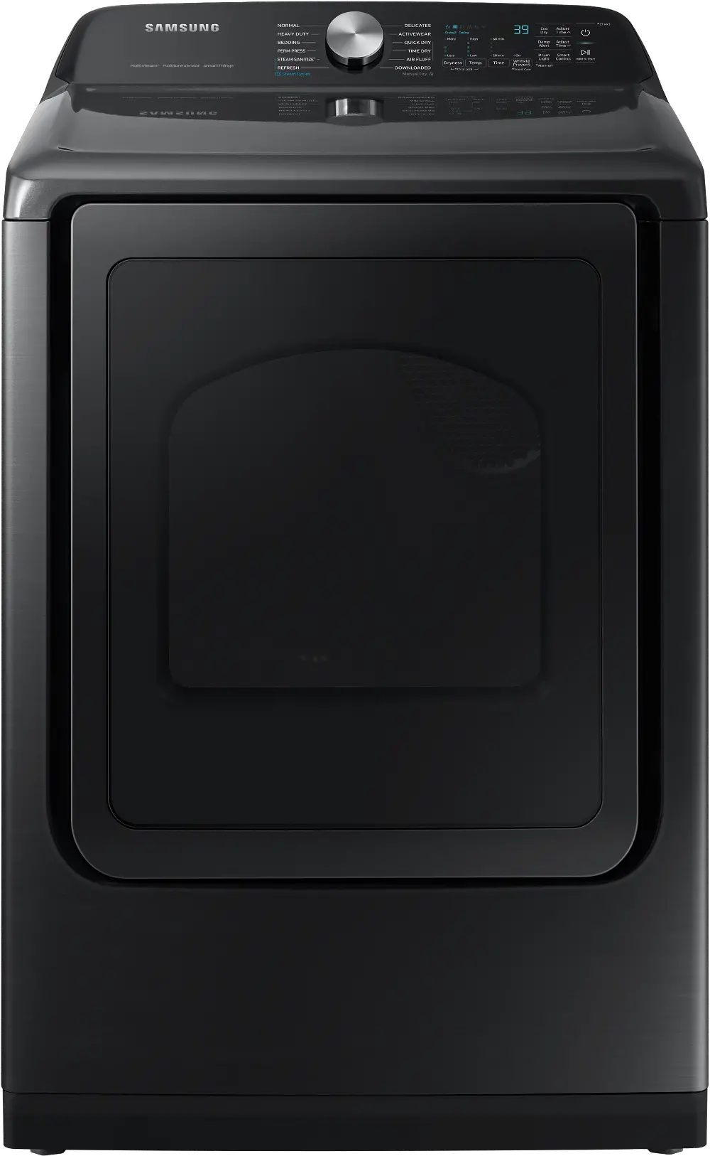 DVG52A5500V Samsung Large Capacity Gas Dryer with Sensor Dry - Brushed Black-1