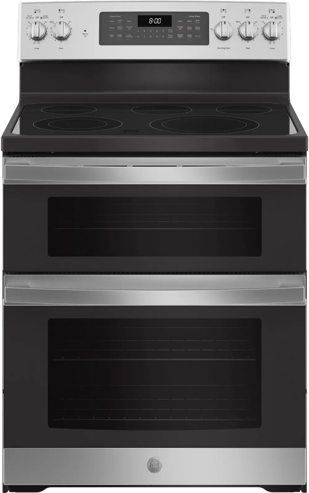 JBS86SPSS GE Double Oven Electric Range - Stainless Steel-1