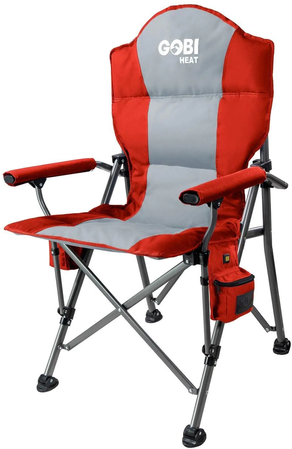 Gobi Heat Red Terrain Heated Camping Chair-1