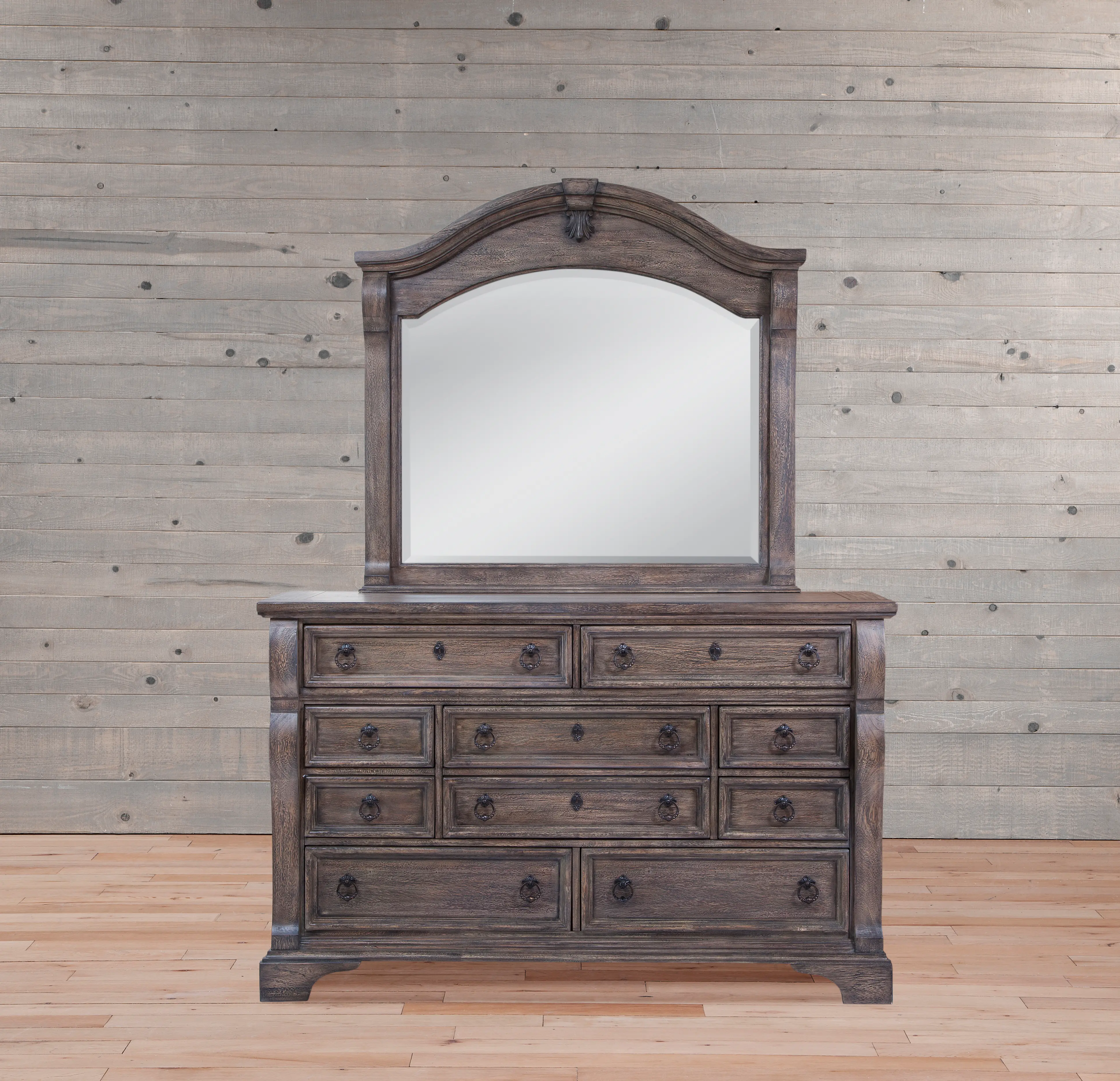 Heirloom Rustic Gray Dresser