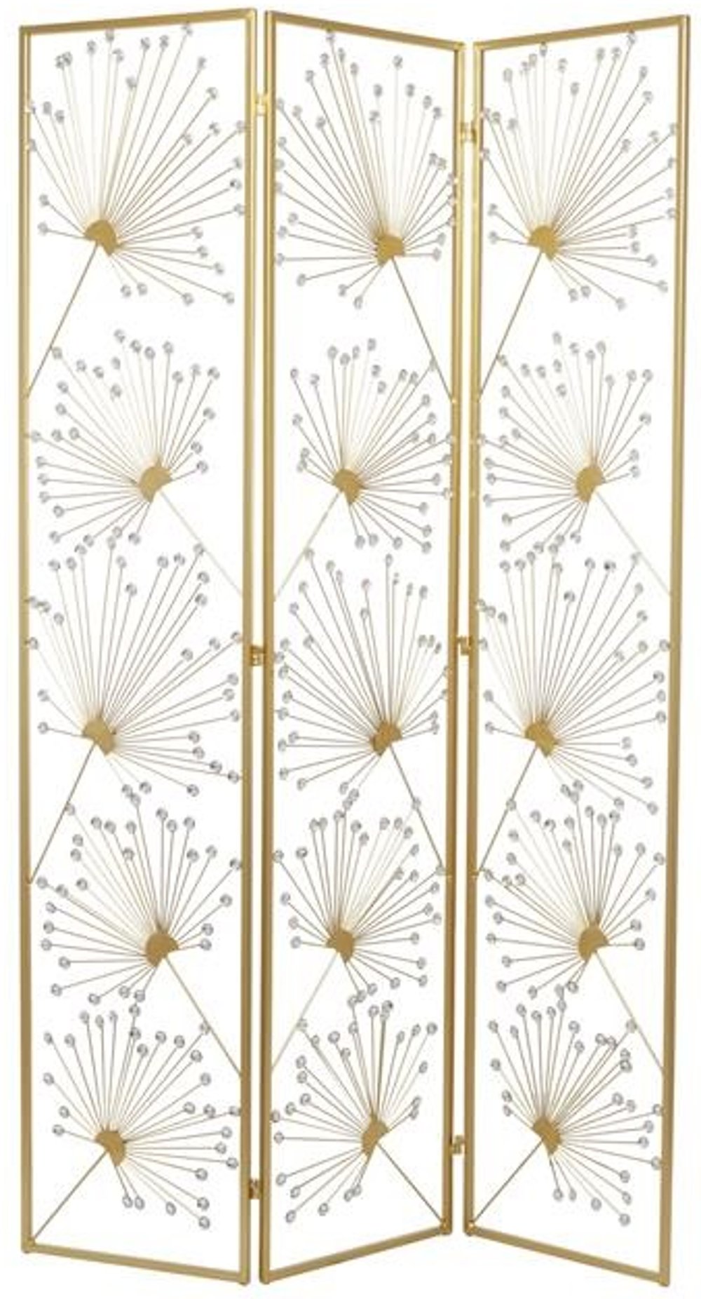 71 Inch Metal Fan Leaf Screen