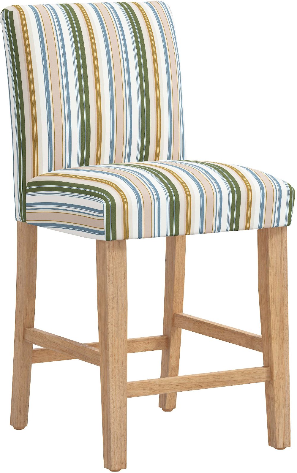 Owen Multicolor Stripe Counter Stool - Skyline Furniture