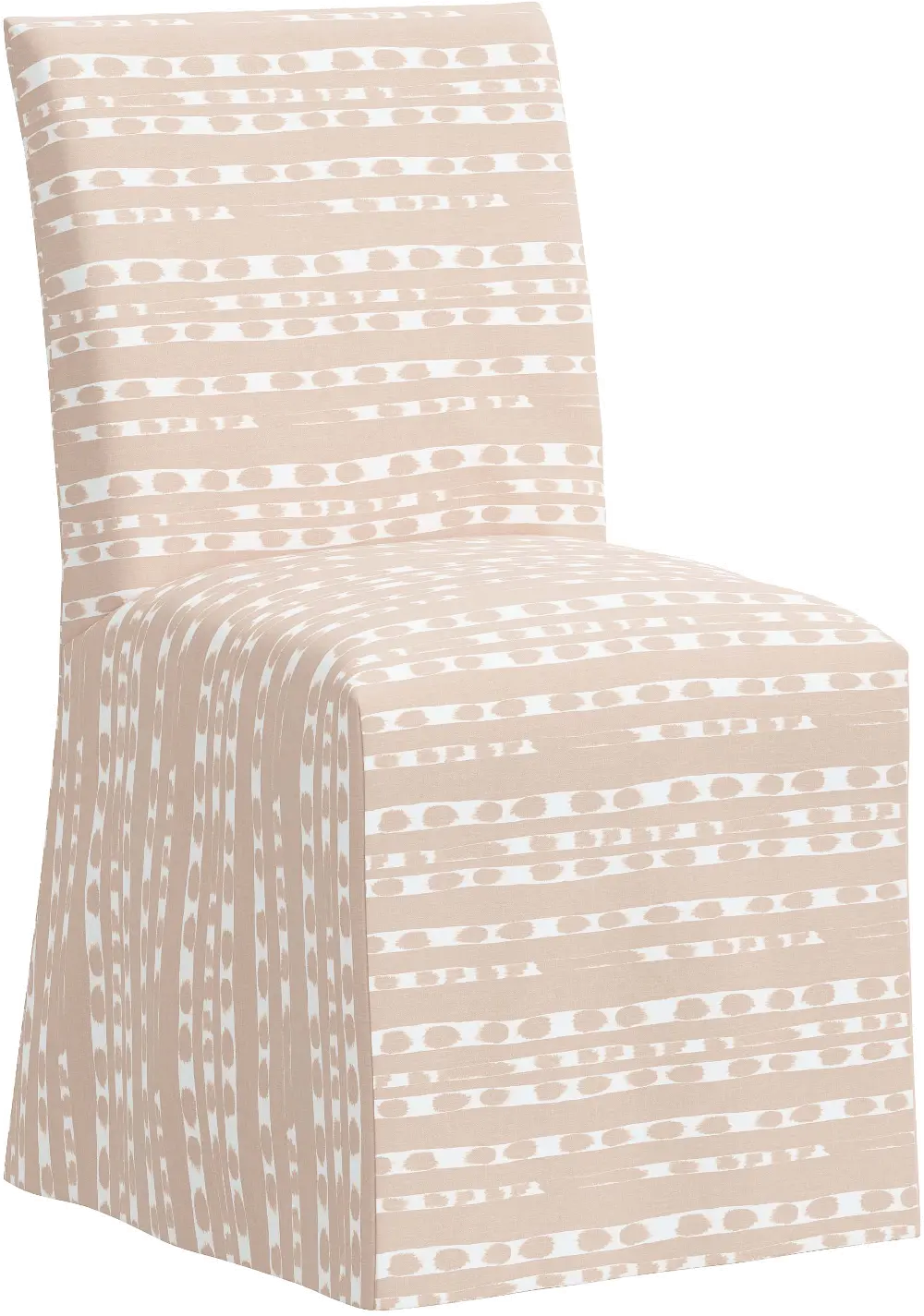 91-6SLHMRSFPNKOGA Kimberly Himari Soft Pink Slipcover Dining Chair - Skyline Furniture-1
