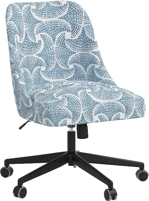 Daily Office Chair - Sky Blue/White