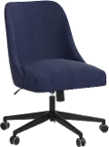84-9ORLIND Spencer Dark Blue Office Chair - Skyline Furniture
