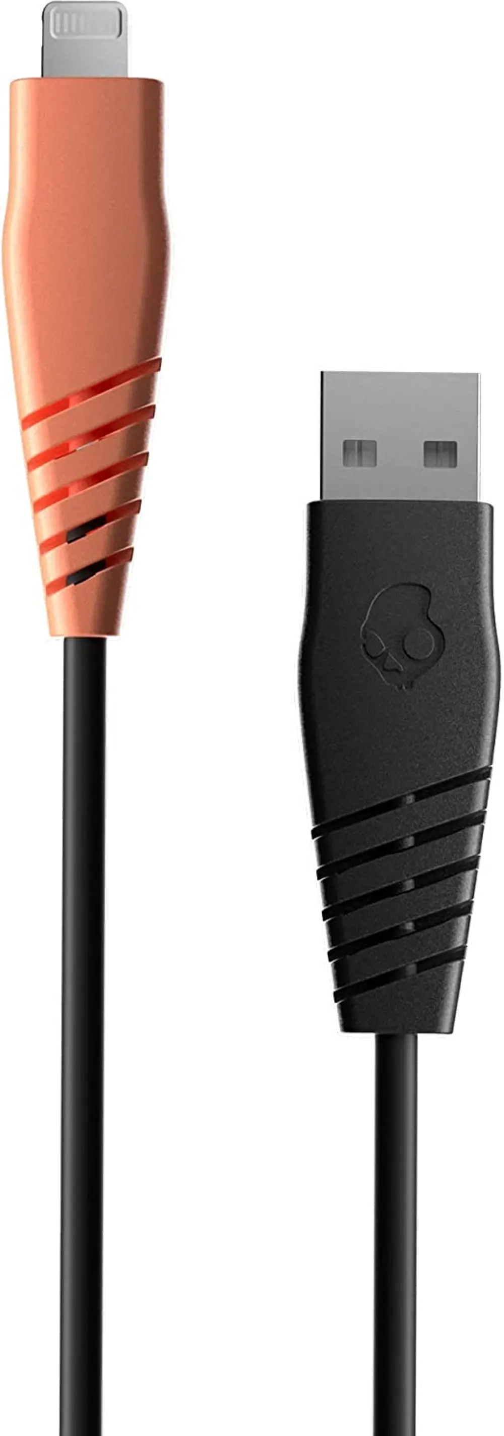 S7RCC-P749_BLK/ORG Skullcandy Line USB-A to USB-C 4ft Charging Cable - Black/Orange-1