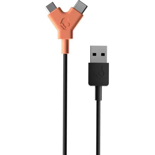 S7RCT-P749 SkullCandy Line Duo USB-A to USB-C & Micro-USB Charging Cable-1