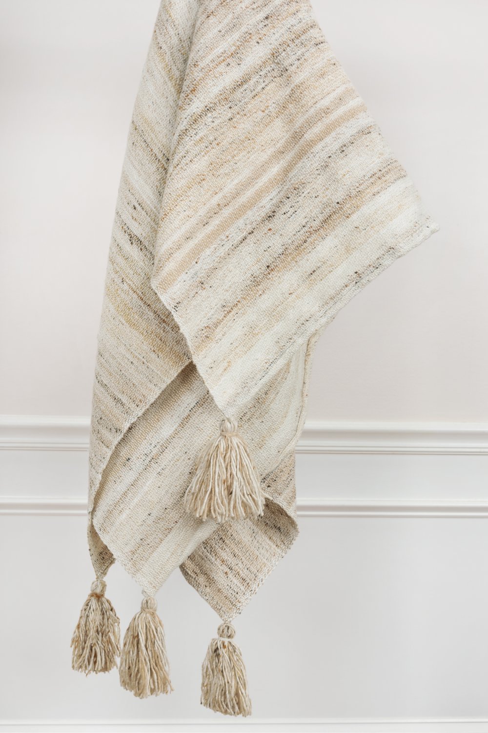 Nichol Tan Throw Blanket