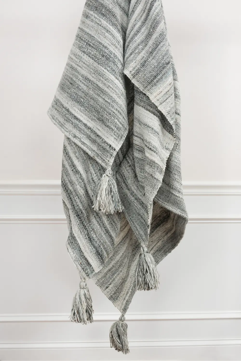 Nichol Charcoal Gray Throw Blanket-1