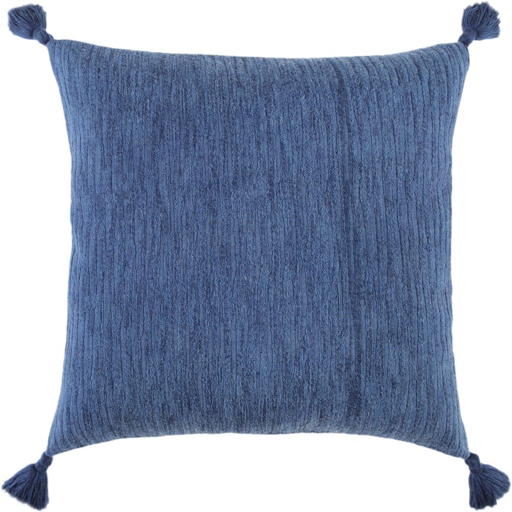 112526667 Cleo Dark Blue Accent Pillow sku 112526667